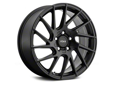 Voxx Falco Matte Black Wheel; 18x8; 45mm Offset (10-14 Mustang GT w/o Performance Pack, V6)