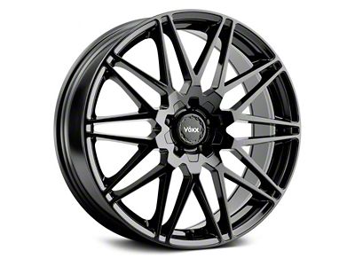 Voxx Nice Gloss Black Wheel; 18x8; 40mm Offset (10-14 Mustang GT w/o Performance Pack, V6)