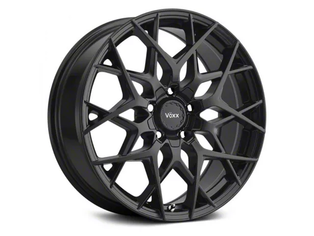 Voxx Paso Matte Black Wheel; 18x8 (10-14 Mustang GT w/o Performance Pack, V6)