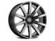 Voxx Vento Gloss Black Dark Tint Wheel; 18x8 (10-14 Mustang GT w/o Performance Pack, V6)