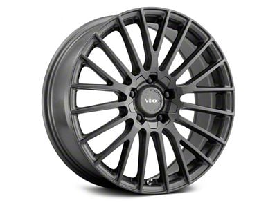 Voxx Capo Carbon Grey Wheel; 18x8; 45mm Offset (24-25 Mustang EcoBoost w/o Performance Pack)