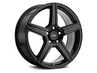 Voxx Como Gloss Black Wheel; 18x8 (2024 Mustang EcoBoost w/o Performance Pack)