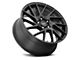 Voxx Falco Matte Black Wheel; 18x8 (2024 Mustang EcoBoost w/o Performance Pack)