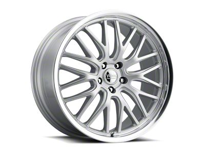 Voxx Masi Silver Mirror Machined Wheel; 19x9.5 (2024 Mustang)