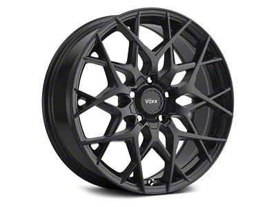 Voxx Paso Matte Black Wheel; 18x8 (2024 Mustang EcoBoost w/o Performance Pack)