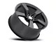 Voxx Replica OE Style Matte Black Wheel; 20x9 (16-24 Camaro)
