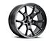 Voxx Replica 50th Anniversary Style Matte Black Wheel; 20x9 (08-23 RWD Challenger, Excluding Widebody)