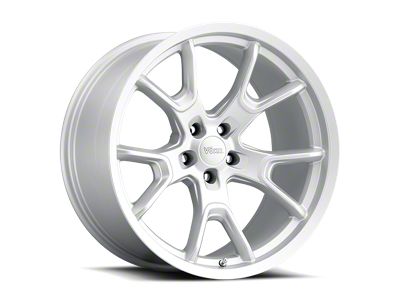 Voxx Replica 50th Anniversary Style Matte Silver Wheel; 20x10.5 (18-23 Challenger Widebody)