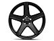 Voxx Replica Hellcat 2 Style Matte Black Wheel; Rear Only; 20x10.5 (08-23 RWD Challenger, Excluding Widebody)