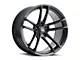 Voxx Replica Hellcat Widebody 2 Style Matte Black Wheel; Rear Only; 20x11 (08-23 RWD Challenger)
