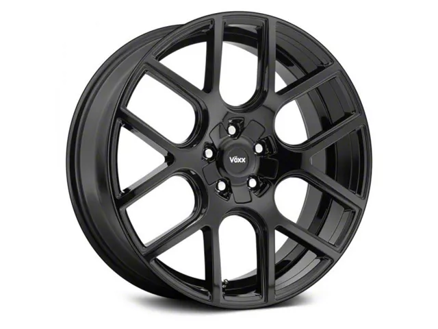 Voxx Lago Gloss Black Wheel; 20x8.5 (08-23 RWD Challenger, Excluding Widebody)