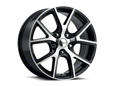 Voxx Lumi Gloss Black Machined Wheel; 20x9; 20mm Offset (08-23 RWD Challenger)