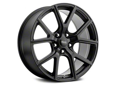 Voxx Lumi Matte Black Wheel; 18x8; 20mm Offset (08-23 RWD Challenger w/o Brembo, Excluding Widebody)