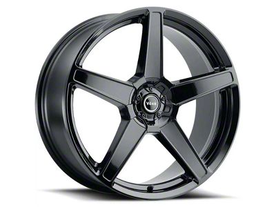 Voxx MG5 Gloss Black Wheel; 20x9; 20mm Offset (08-23 RWD Challenger, Excluding Widebody)
