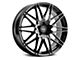 Voxx Nice Gloss Black Wheel; 18x8 (08-23 RWD Challenger w/o Brembo, Excluding Widebody)