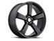 Voxx Replica OE Style Matte Black Wheel; 20x9 (08-23 RWD Challenger)