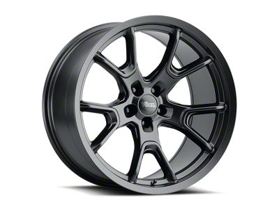 50th Anniversary Style Matte Black Wheel; 20x10.5; 9mm Offset (20-23 Charger Widebody)
