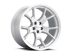 Voxx Replica 50th Anniversary Style Matte Silver Wheel; 20x9 (11-23 RWD Charger)