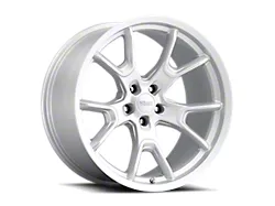 Voxx Replica 50th Anniversary Style Matte Silver Wheel; 20x10.5 (20-23 Charger Widebody)