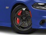 Demon Style Matte Black Wheel; 20x9; 20mm Offset (11-23 RWD Charger, Excluding Widebody)
