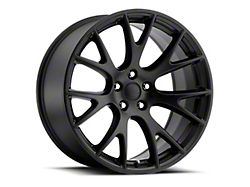 Voxx Replica Hellcat Style Matte Black Wheel; 20x11 (20-23 Charger Widebody)