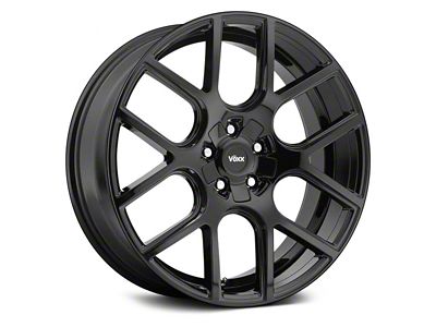 Voxx Lago Gloss Black Wheel; 20x8.5; 20mm Offset (11-23 RWD Charger, Excluding Widebody)