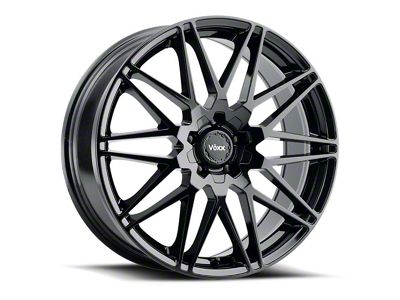 Voxx Nice Gloss Black Wheel; 20x8.5 (11-23 RWD Charger, Excluding Widebody)