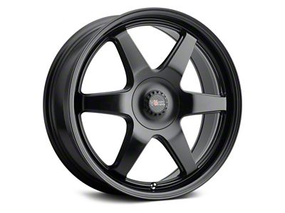 Voxx Riva Matte Black Wheel; 18x8 (11-23 RWD Charger w/o Brembo, Excluding Widebody)