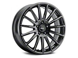 Voxx Casina Gloss Black Wheel; 18x8; 45mm Offset (21-26 Mustang Mach-E)