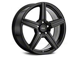 Voxx Como Gloss Black Wheel; 18x8; 45mm Offset (21-26 Mustang Mach-E)