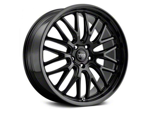 Voxx Masi Gloss Black Wheel; 18x8 (21-24 Mustang Mach-E, Excluding GT)