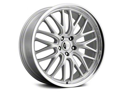 Voxx Masi Silver Mirror Machined Wheel; 18x8 (21-24 Mustang Mach-E, Excluding GT)