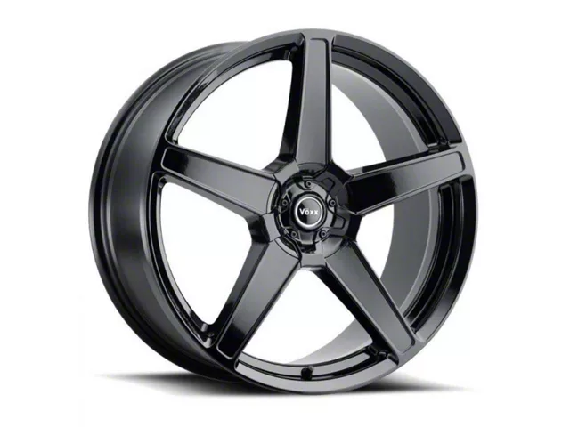 Voxx MG5 Gloss Black Wheel; 18x8 (21-24 Mustang Mach-E)