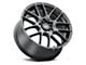 Voxx Orso Matte Black Wheel; 18x8 (21-24 Mustang Mach-E)