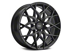 Voxx Paso Matte Black Wheel; 18x8; 45mm Offset (21-26 Mustang Mach-E)