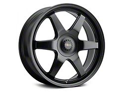 Voxx Riva Matte Black Wheel; 18x8; 45mm Offset (21-26 Mustang Mach-E)