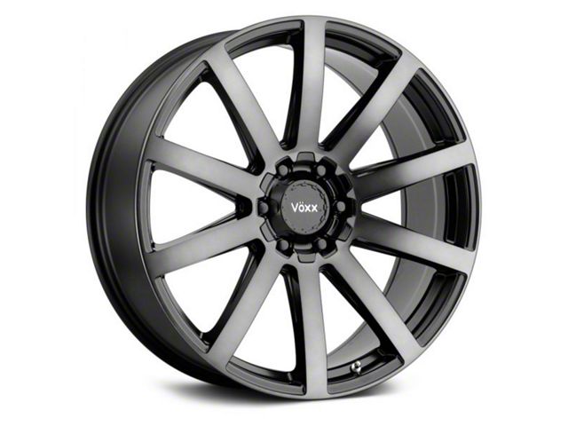 Voxx Vento Gloss Black Dark Tint Wheel; 18x8 (21-24 Mustang Mach-E)