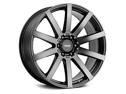 Voxx Vento Gloss Black Dark Tint Wheel; 18x8 (21-24 Mustang Mach-E)