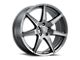 Voxx Replica GT500 Style Gunmetal Wheel; Rear Only; 19x10 (15-23 Mustang GT, EcoBoost, V6)