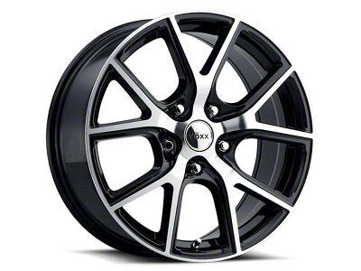 Voxx Lumi Gloss Black Machined Face Wheel; 20x9 (15-23 Mustang GT, EcoBoost, V6)