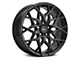 Voxx Paso Matte Black Wheel; 18x8 (15-23 Mustang EcoBoost w/o Performance Pack, V6)