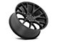 Voxx Replica Hellcat Matte Black Wheel; 22x9 (06-10 RWD Charger)