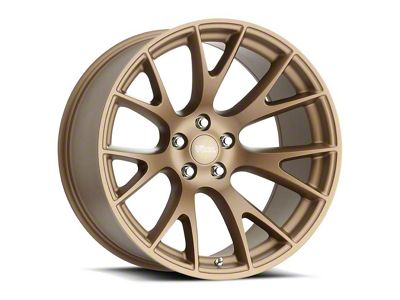 Voxx Replica Hellcat Style Matte Bronze Wheel; 20x11; 3mm Offset (18-23 Challenger Widebody)