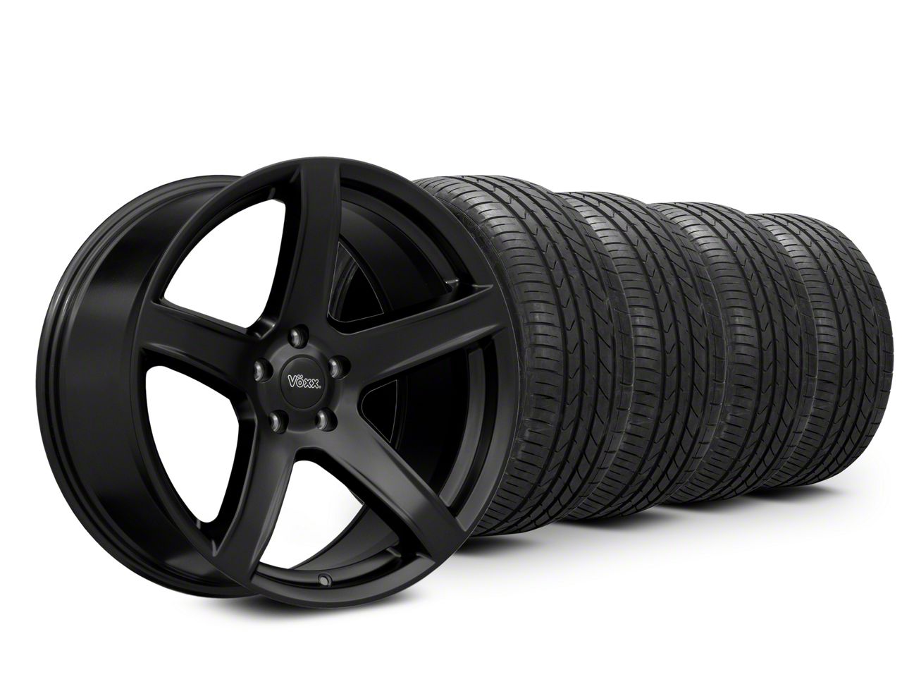 Charger 20x9.5 Voxx Replica Hellcat Style & Mickey Thompson High