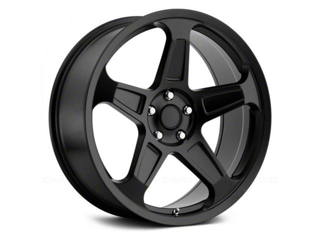 Voxx Replica Demon Matte Black Wheel; 22x9 (11-23 RWD Charger, Excluding Widebody)