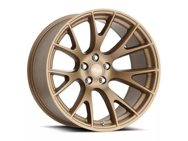 Voxx Replica Hellcat Style Matte Bronze Wheel; 20x11; 3mm Offset (20-23 Charger Widebody)