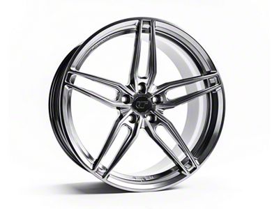 VR Forged D10 Hyper Black Wheel; 20x9; 20mm Offset (08-23 RWD Challenger, Excluding Widebody)