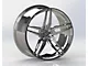 VR Forged D10 Hyper Black Wheel; Rear Only; 20x11 (08-23 RWD Challenger, Excluding Widebody)