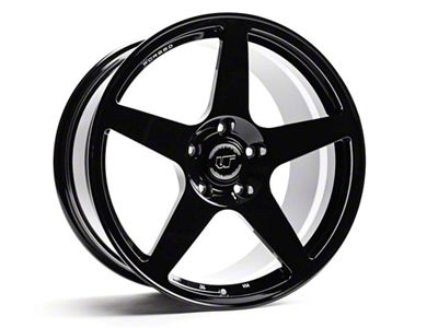 VR Forged D12 Gloss Black Wheel; Rear Only; 20x11; 16mm Offset (08-23 RWD Challenger, Excluding Widebody)