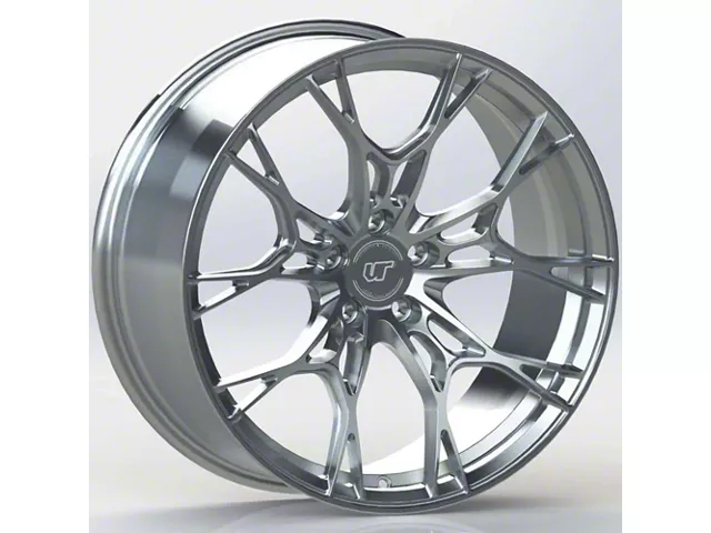 VR Forged D01 Brushed Wheel; Front Only; 20x9.5 (20-24 Corvette C8, Excluding Z06)